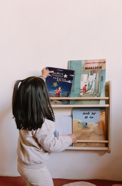 Montessori Double Wall Shelf