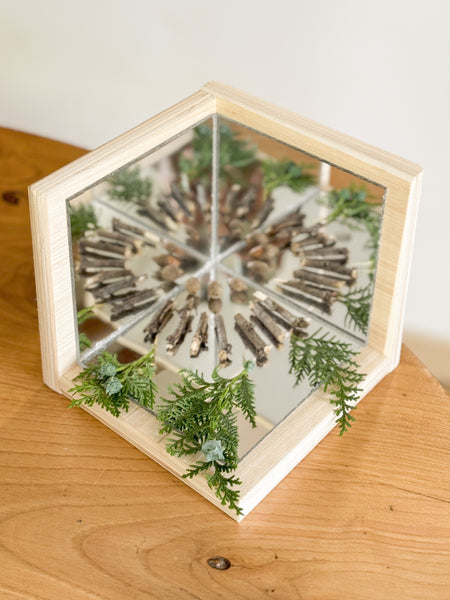 Espejo de Experimentación 2 paredes